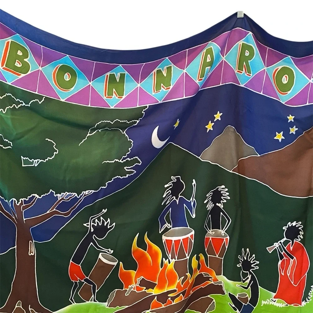 BONNAROO Large Banner/Wall Hanging/Sarong 72”x46”